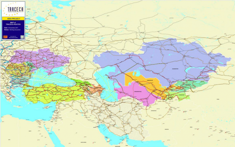 Конкуренция международных транспортных коридоров за развитие в Центральной Азии