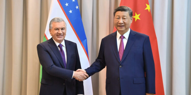 Лидеры Узбекистана и Китая обсудили укрепление двусторонних отношений стран