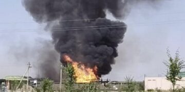 Шесть человек погибли при взрыве на газозаправке в Узбекистане