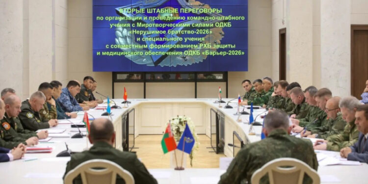 В ОДКБ согласовали детали учений «Нерушимое братство-2026» и «Барьер-2026»