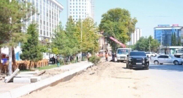 В Исфаре обновляют центр города и расширяют школы
