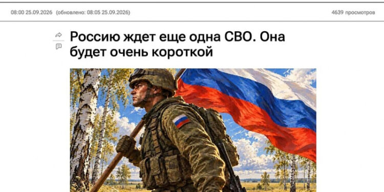 РФ мамлекеттик медиасы жаңы «ААO» Литва билдирди